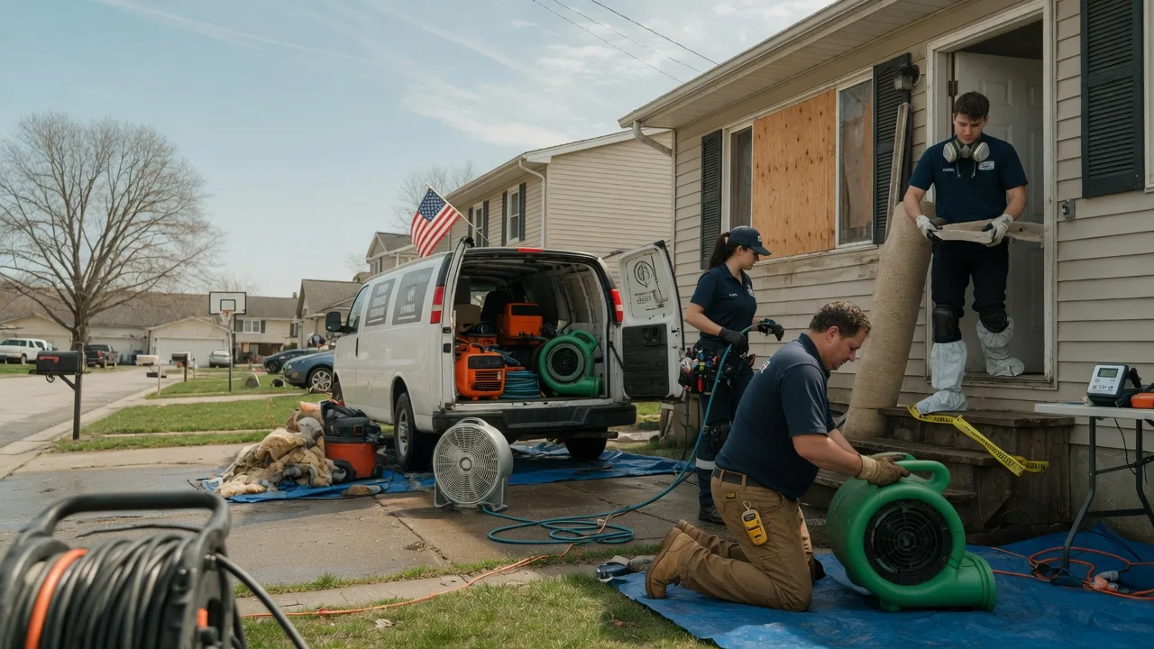 Water Damage Restoration in Buckingham, PA near me